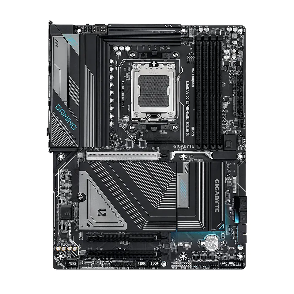 Placa Madre Gigabyte X870 Gaming X Wifi7, AMD AM5, DDR5, ATX 2