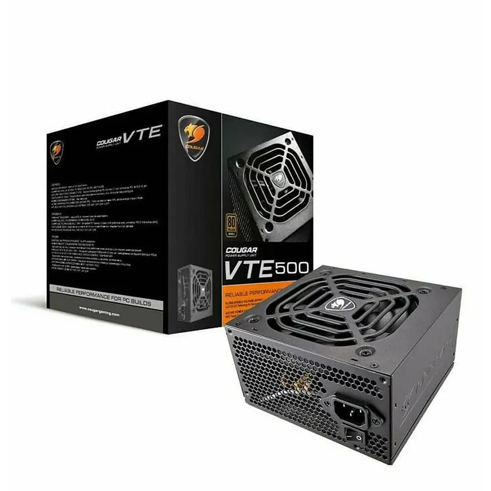 Fuente de Poder Cougar VTE500 (500W) 80 PLUS BRONZE 6