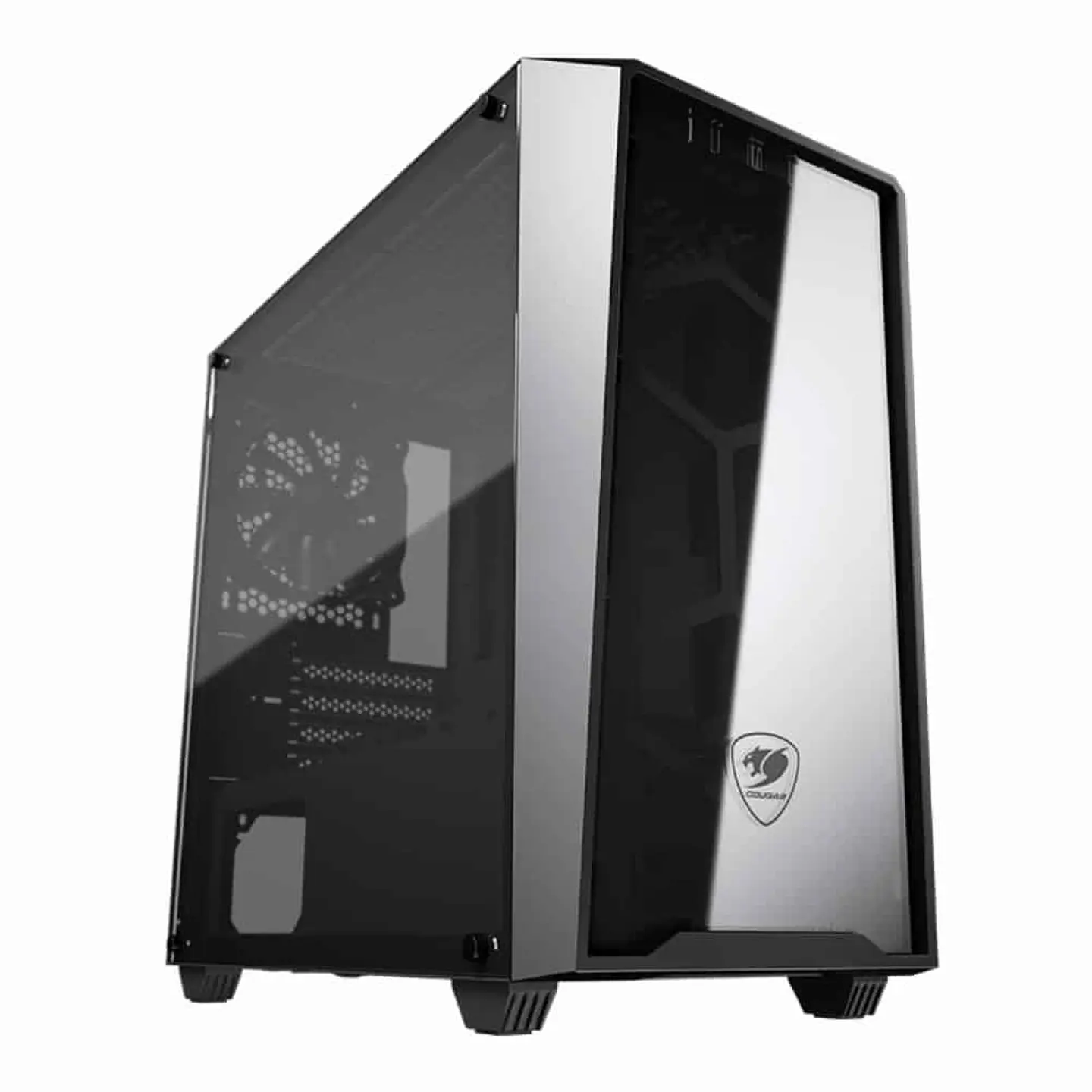 Gabinete Cougar MG120-G Mini Tower Tempered Glass 1
