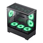Gabinete GameMax Vista MB mATX Vidrio templado, USB 3.0, BK - Miniatura 2
