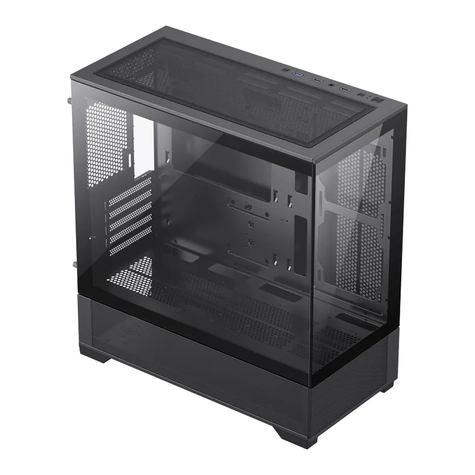 Gabinete GameMax Vista MB mATX Vidrio templado, USB 3.0, BK 5