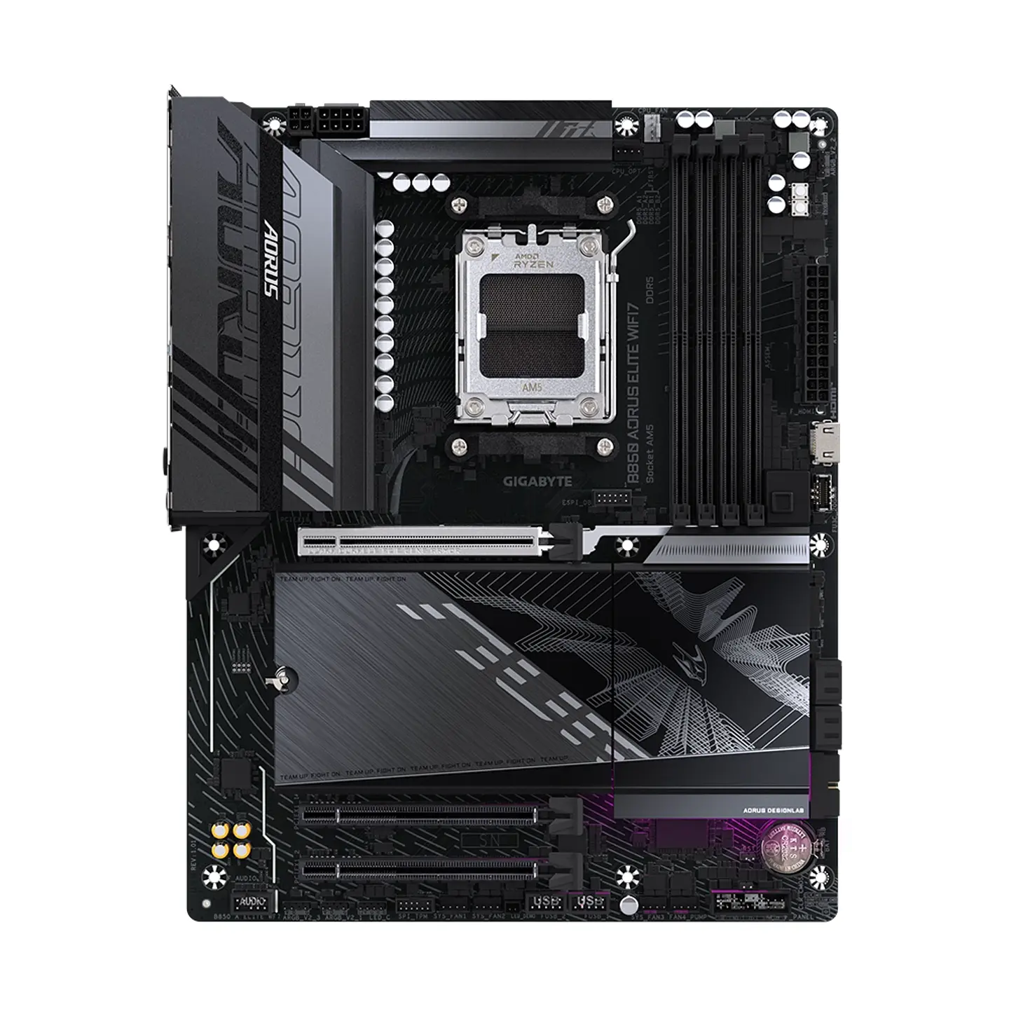 Placa Madre Aorus B850 ELITE WIFI7, AMD B850 AM5, DDR5, ATX 2