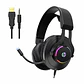 Audifonos Gamer HP H360, Micrófono, RGB, Pc, Ps4, 3.5mm + USB - Miniatura 1