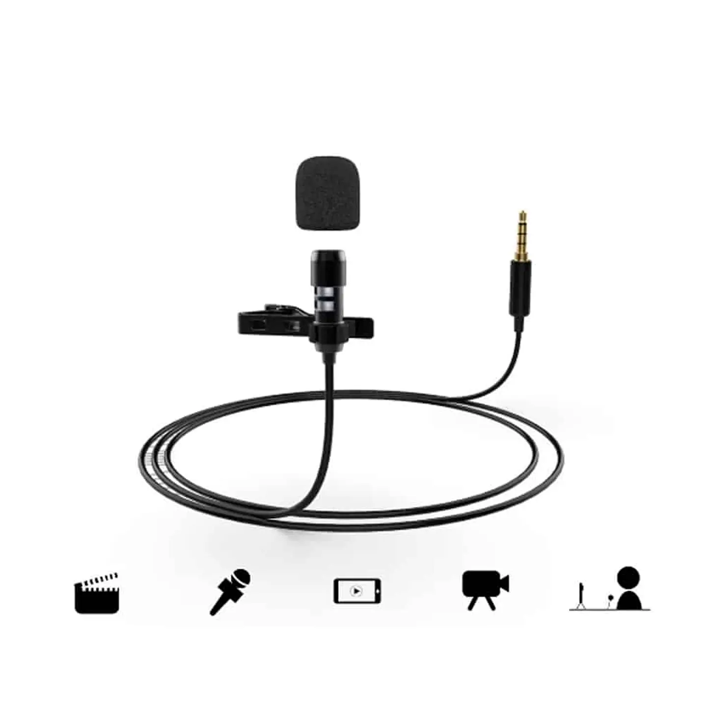 Micrófono Lavalier Fifine para iPhone/Android - C2 2