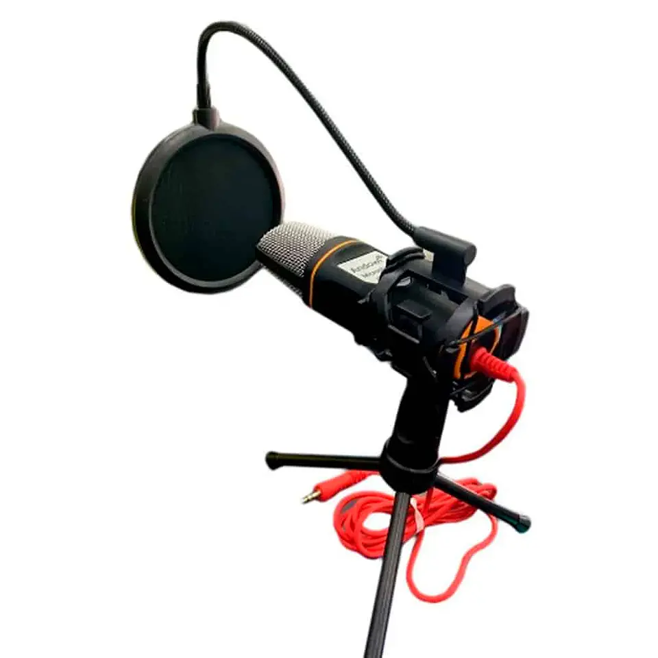 Kit Micrófono Condensador Andowl QY-K222 1