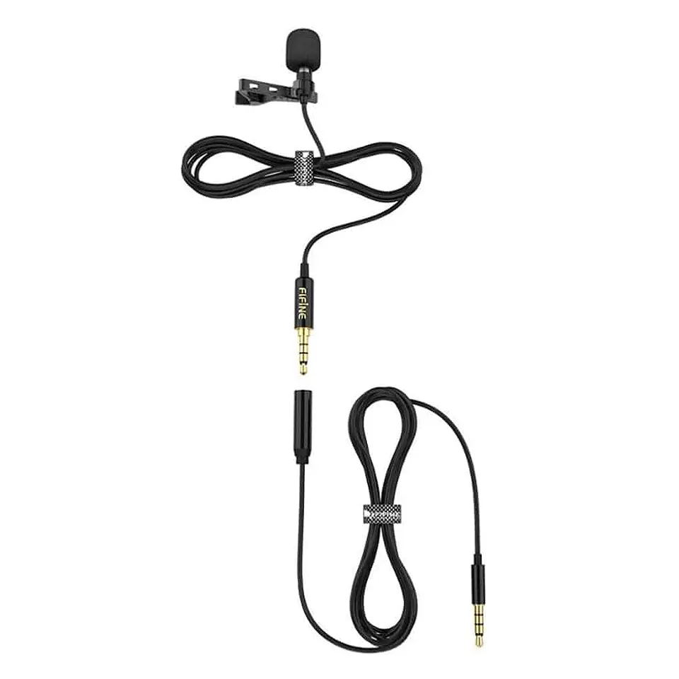 Micrófono Lavalier Fifine para iPhone/Android - C2 3