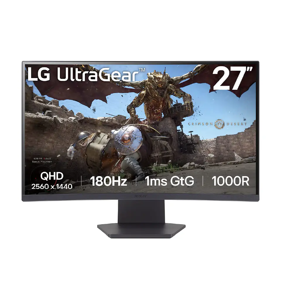 Monitor Gamer LG UltraGear 27GS60QC-B, 27