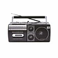 Radio Cassette AudioPro AP02077, portátil, USB, 20W, X Bass - Miniatura 1