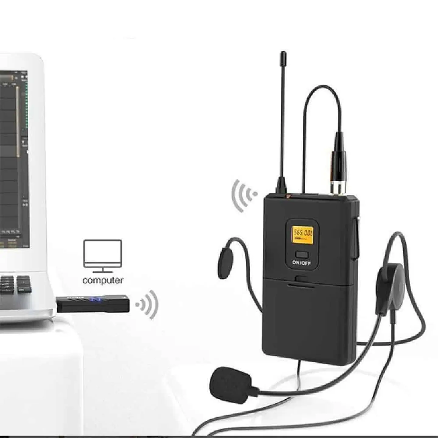 Micrófono Inalámbrico Fifine K031B, USB con Solapa Lavalier 4