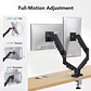 Soporte Monitor Doble Brazo articulado GS-N02 13