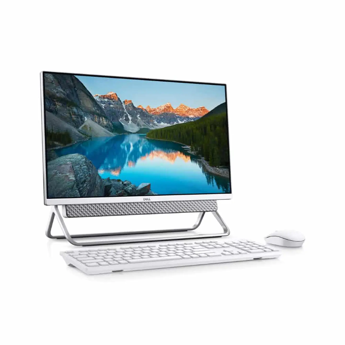 All in One Dell Inspiron 5400 de 23.8“ (i7-1165G7, GeForce MX330, 16GB RAM, 256GB SSD+1TB, Win10, Plateado) 1