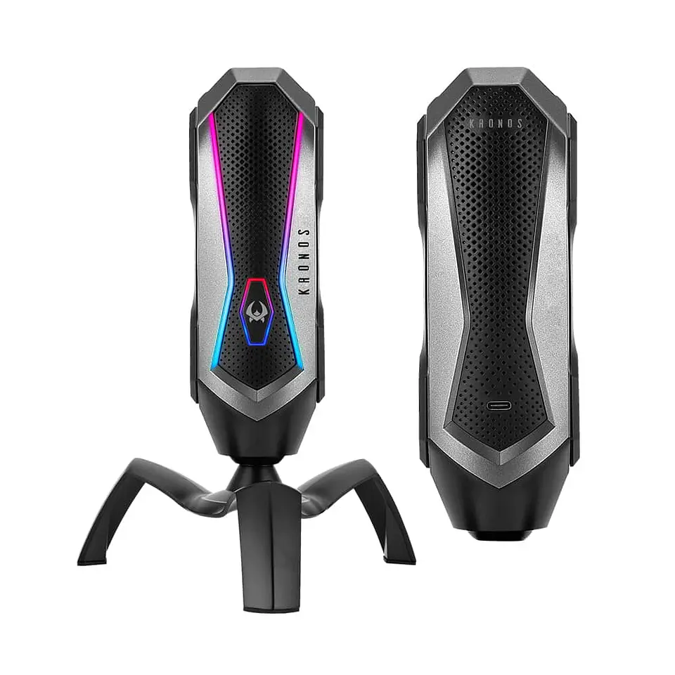 Micrófono Profesional Gamer Kronos Mistral - RGB 1