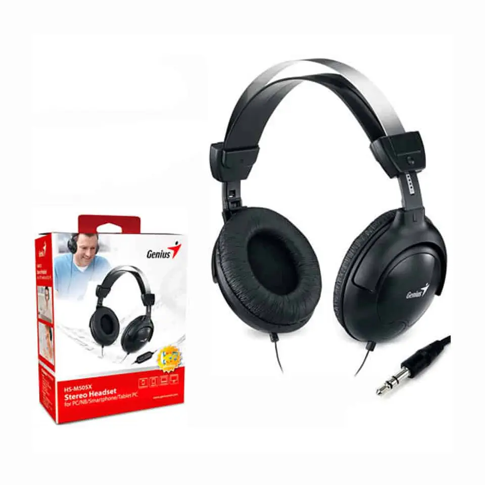 Audífono Genius HS-M505X para video llamadas con micrófono 1