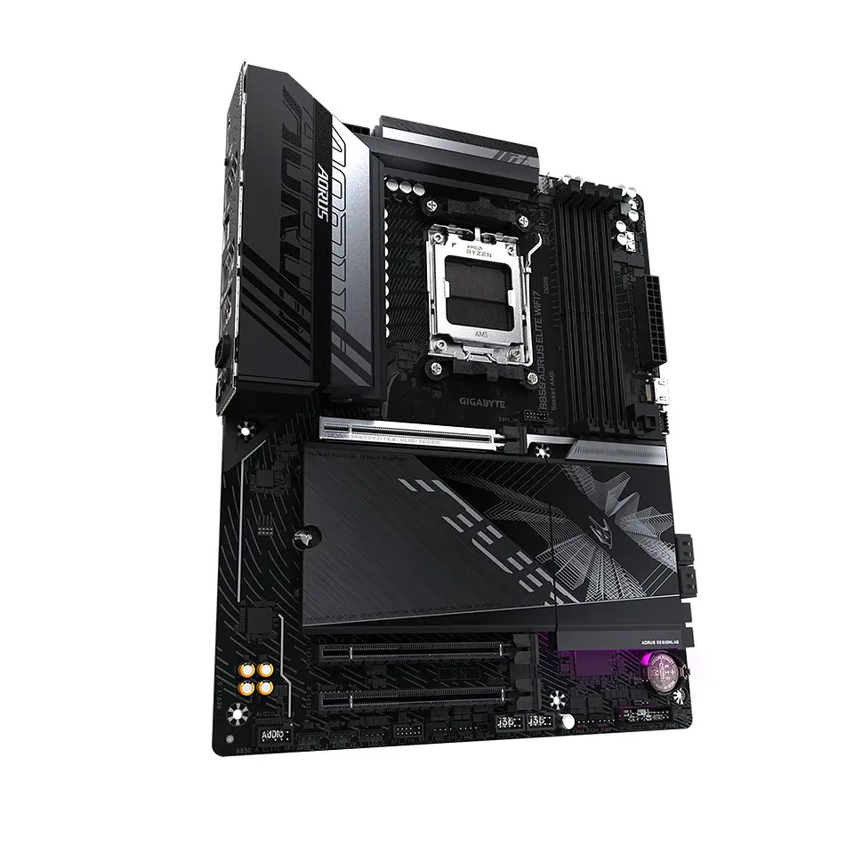 Placa Madre Aorus B850 ELITE WIFI7, AMD B850 AM5, DDR5, ATX 3
