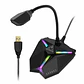 Micrófono Gamer Streaming Kronos Gregal Flexible USB RGB - Miniatura 1