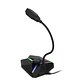 Micrófono Gamer Streaming Kronos Gregal Flexible USB RGB - Miniatura 2