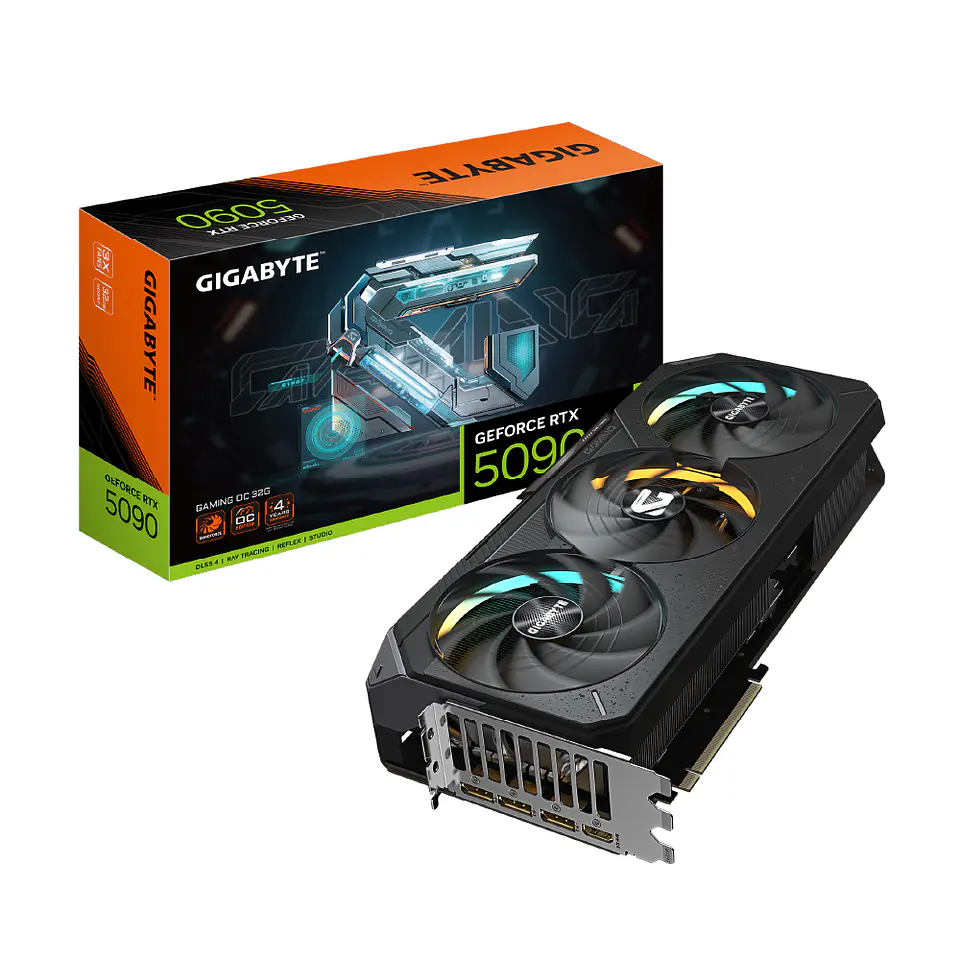 Tarjeta de Video Gigabyte RTX 5090 GAMING OC 32G GDDR7 PciE-5.0 1