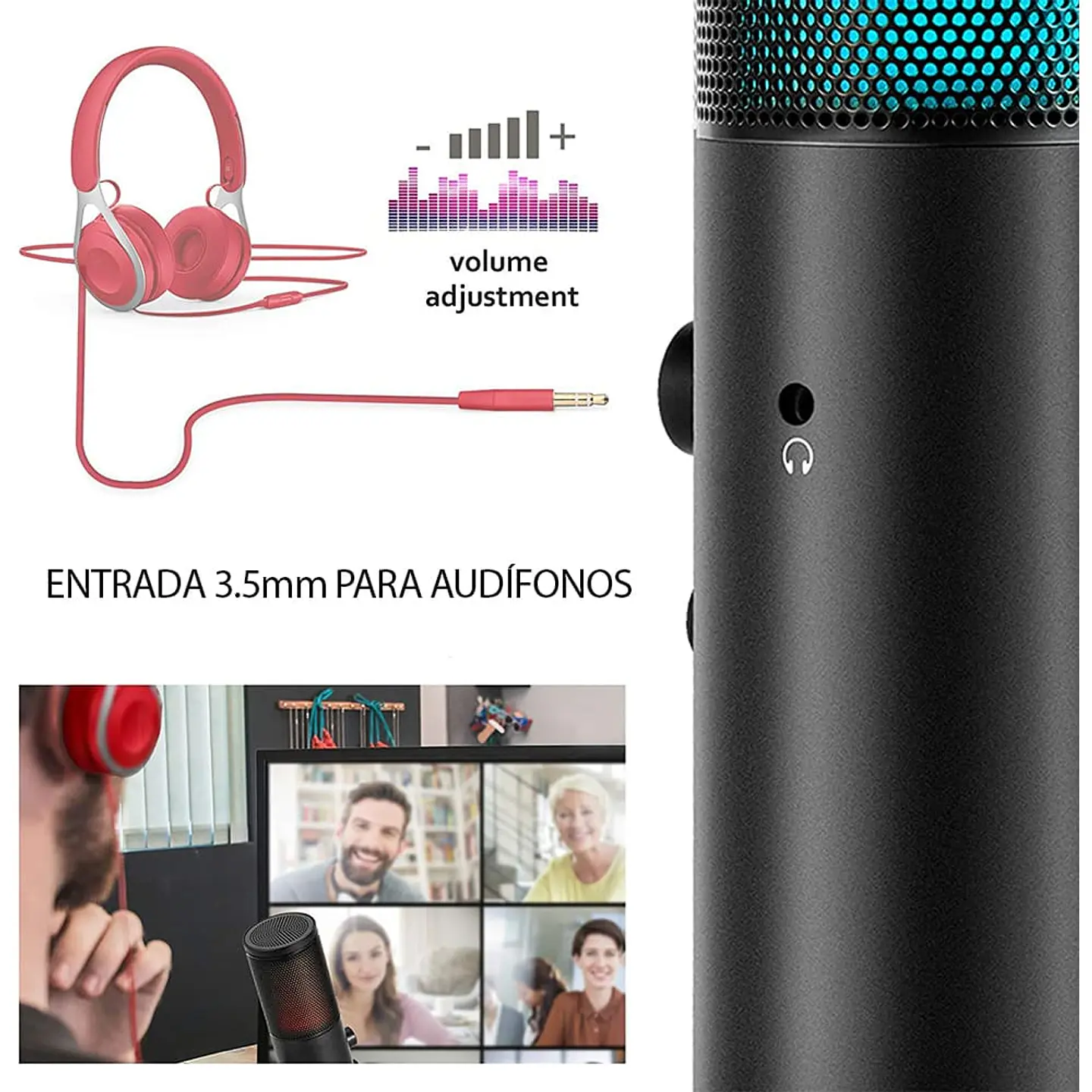 Micrófono Condensador Profesional Kronos Mistral Pro 7