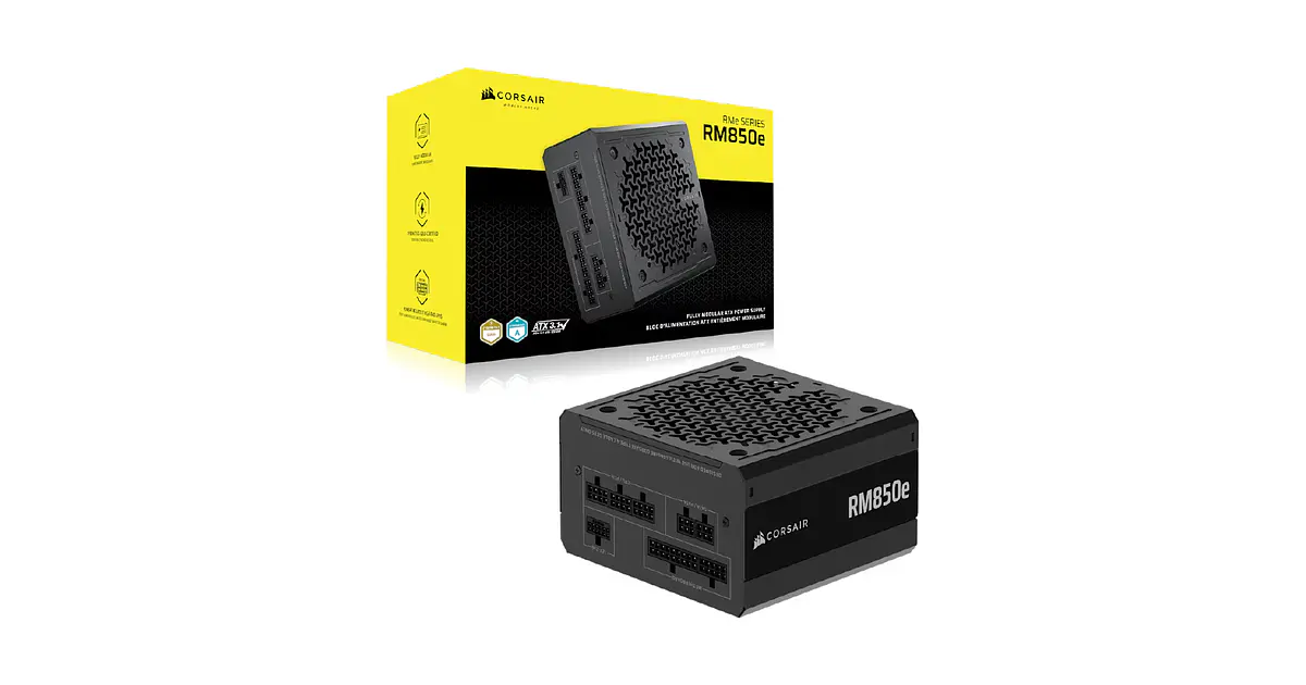 FUENTE DE PODER CORSAIR RM850E 850W 80+ GOLD