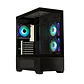 Gabinete BitFenix Ceto Basic Black, Vidrio templado, 3Vent ARGB - Miniatura 1