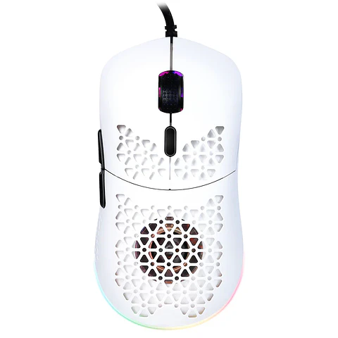Mouse Gamer Onikuma Cw911 Óptico, Rgb, Ventilación, Blanco