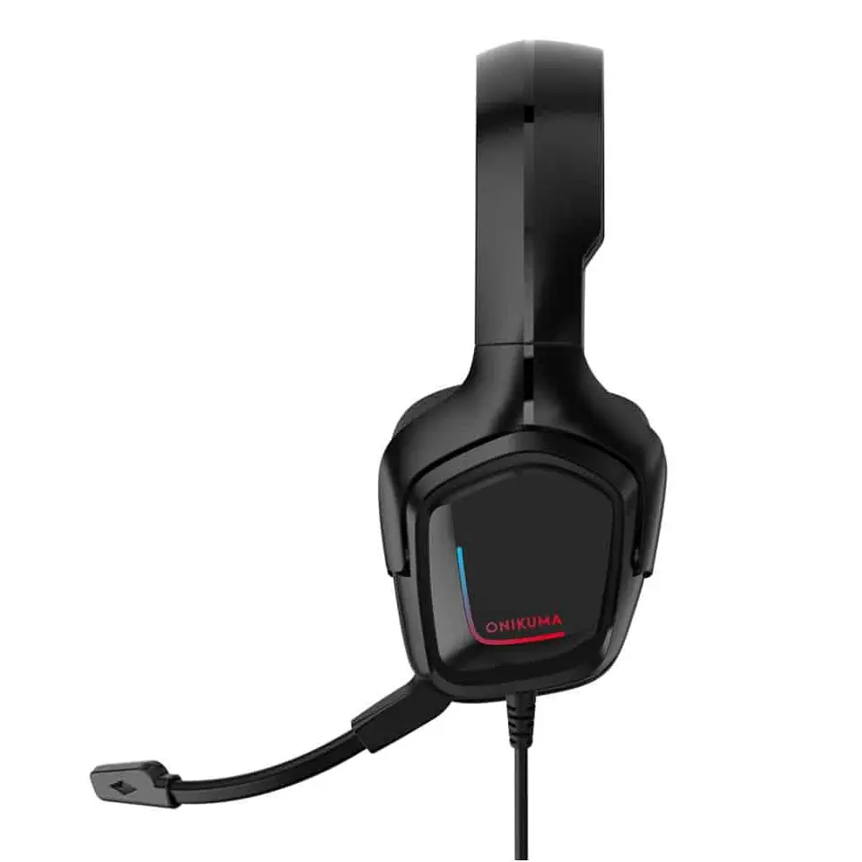 Audífonos Gamer Onikuma K20 Pro Micrófono, Pc Ps4 Xbox Gaming - Negro 3