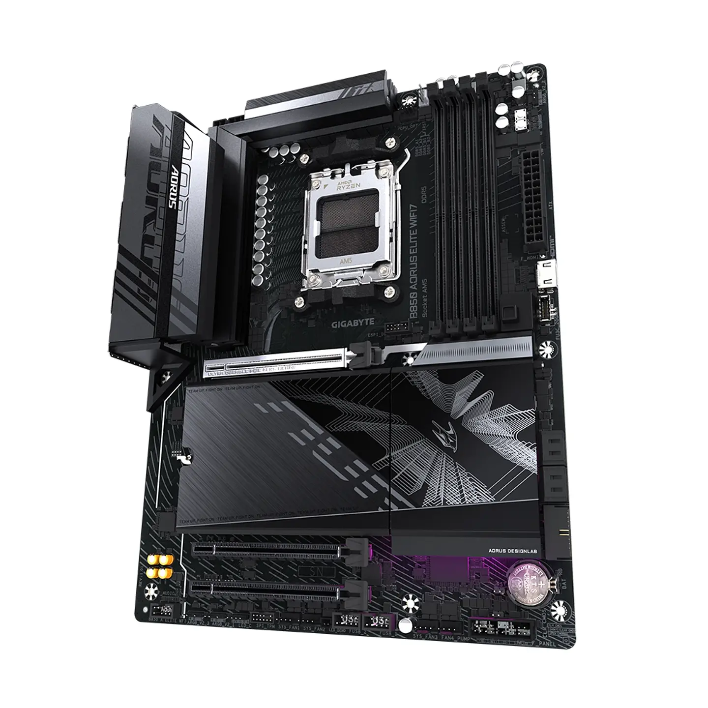 Placa Madre Aorus B850 ELITE WIFI7, AMD B850 AM5, DDR5, ATX 4