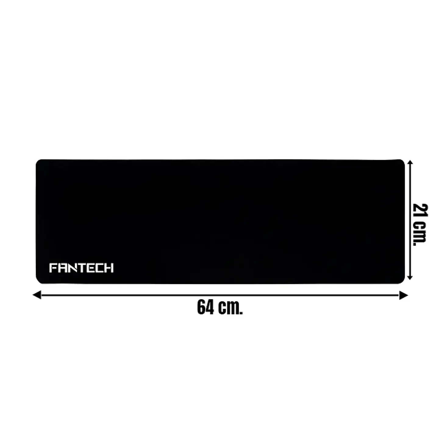 Mousepad Fantech MP64 XL Black, 640x210x3 mm, antideslizante 3