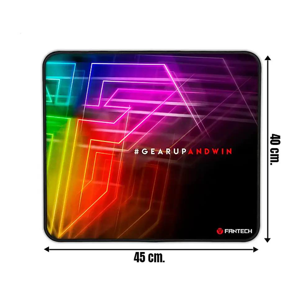 Mousepad Fantech VIGIL MP452, 450x400x4 mm, antideslizante 2