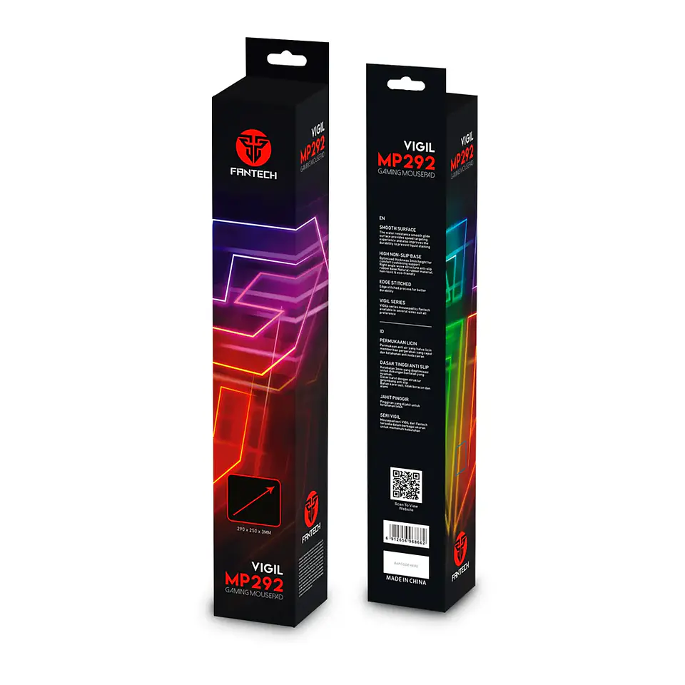 Mousepad Fantech VIGIL MP292 Size S, 29cm x 25cm x 3mm 6