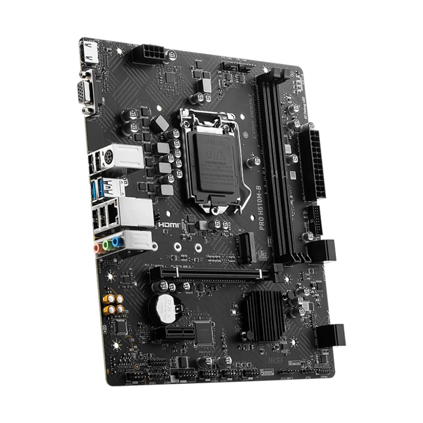 Placa Madre MSI PRO H510M-B, LGA1200, 2x DDR4, M.2, microATX 3