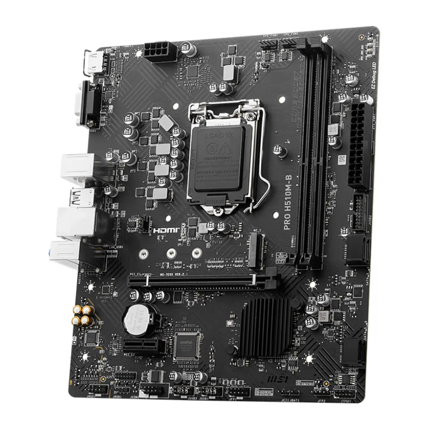 Placa Madre MSI PRO H510M-B, LGA1200, 2x DDR4, M.2, microATX 4