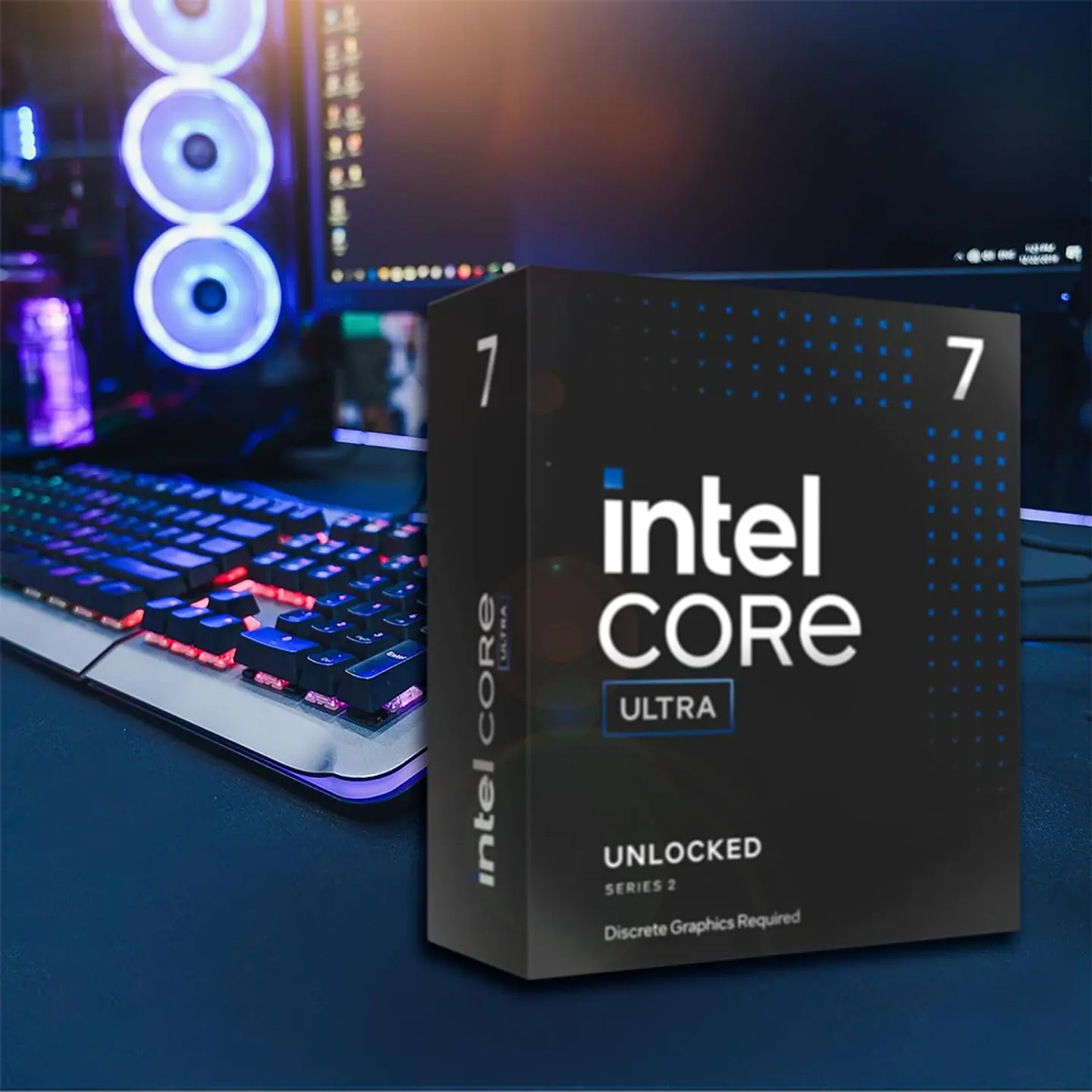 Procesador Intel Core Ultra 7 265KF, LGA1851, 5.5GHz, 30MB Cache 2