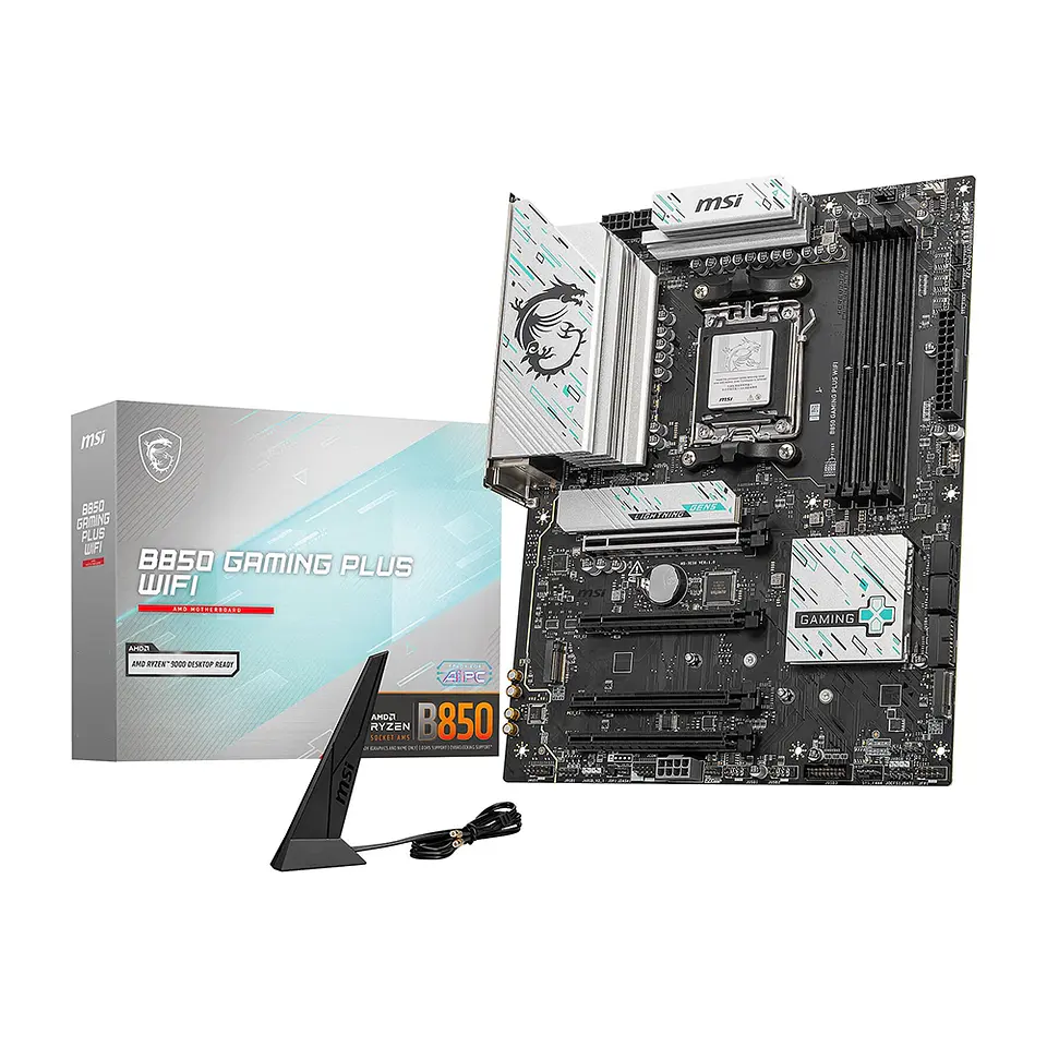 Placa Madre MSI B850 Gaming Plus Wifi, AM5, 4x DDR5, Wi-Fi 7 1
