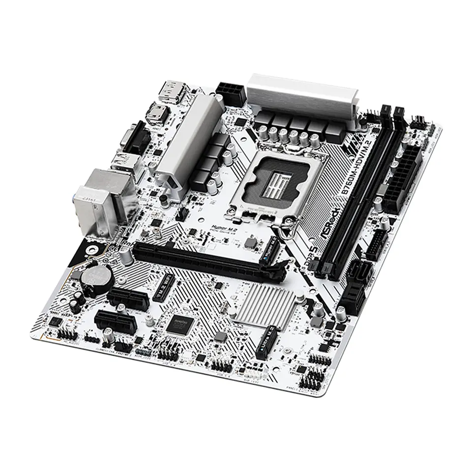 Placa Madre ASRock B760M-H/M.2 LGA1700, DDR5, PCIe 4.0, mATX 3