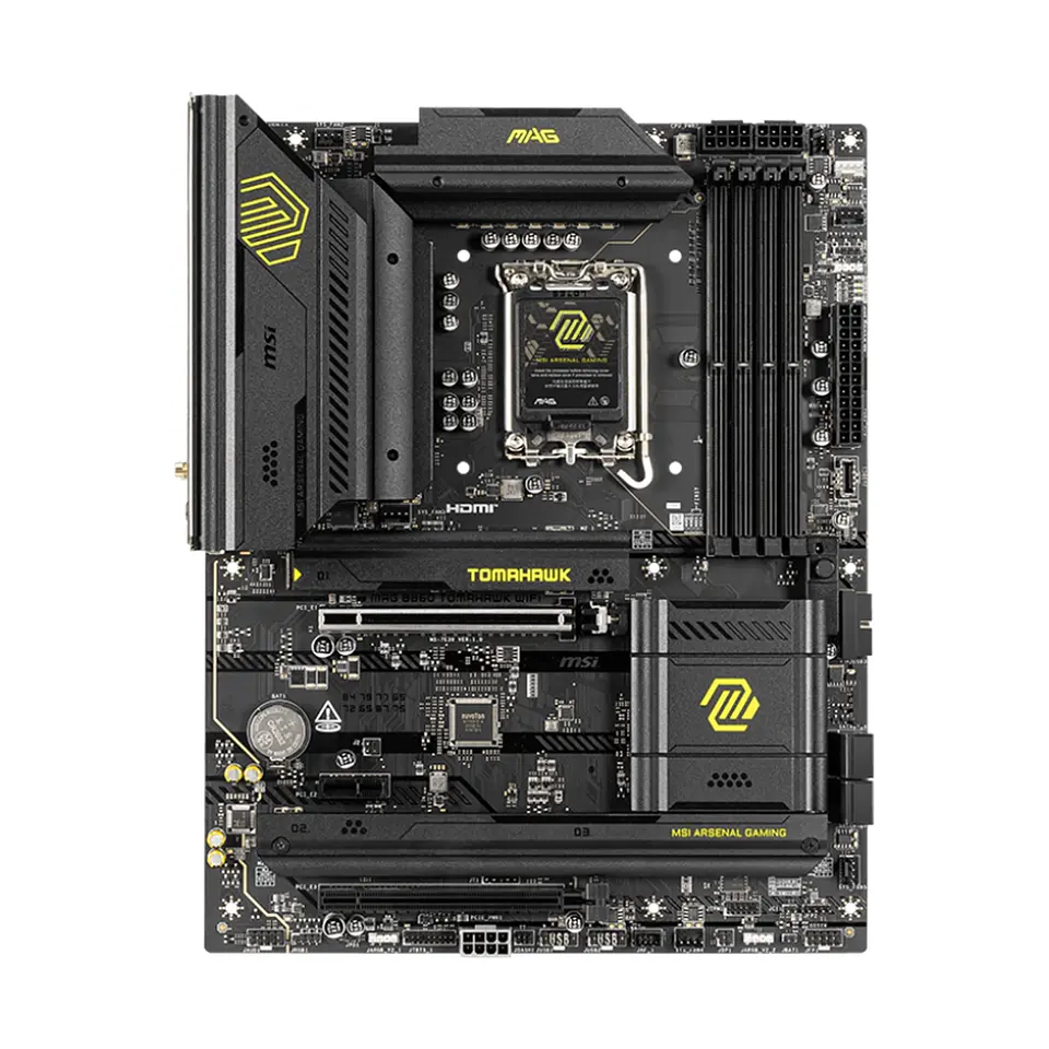 Placa Madre MSI MAG B860 Tomahawk Wi-Fi 7, LGA 1851, 4xDDR5 4
