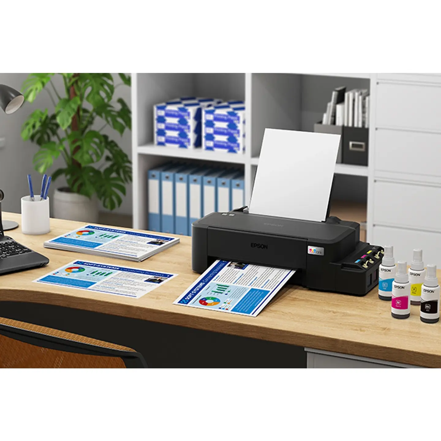 Impresora Multifunción Epson EcoTank L121 Color, 9ppm, 720dpi 4
