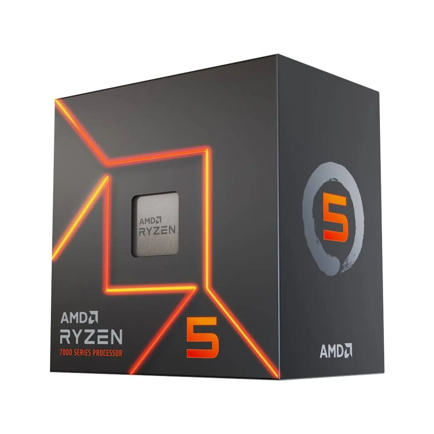 Procesador AMD Ryzen 5 7600, AM5, 6 Cores, 12 Hilos, 32MB 1