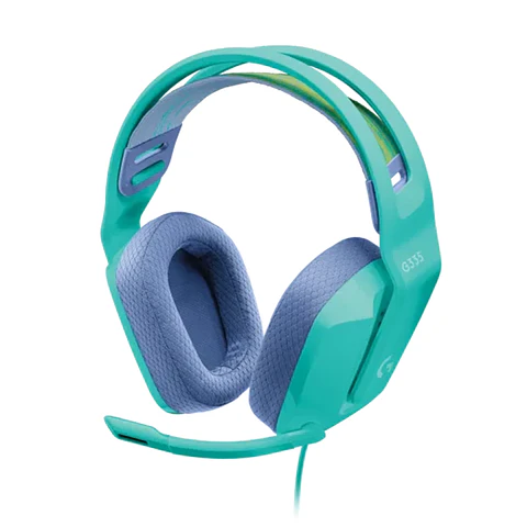 Audífonos Logitech G335, Jack 3.5mm, Multiplataforma, Menta
