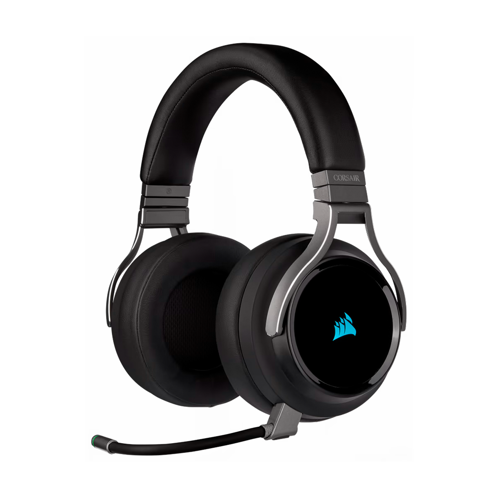 Audífonos Gamer Corsair Virtuoso Rgb Wireless White