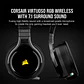 Audífonos Wireless Corsair Virtuoso RGB, Sonido 7.1, Carbón - Miniatura 2