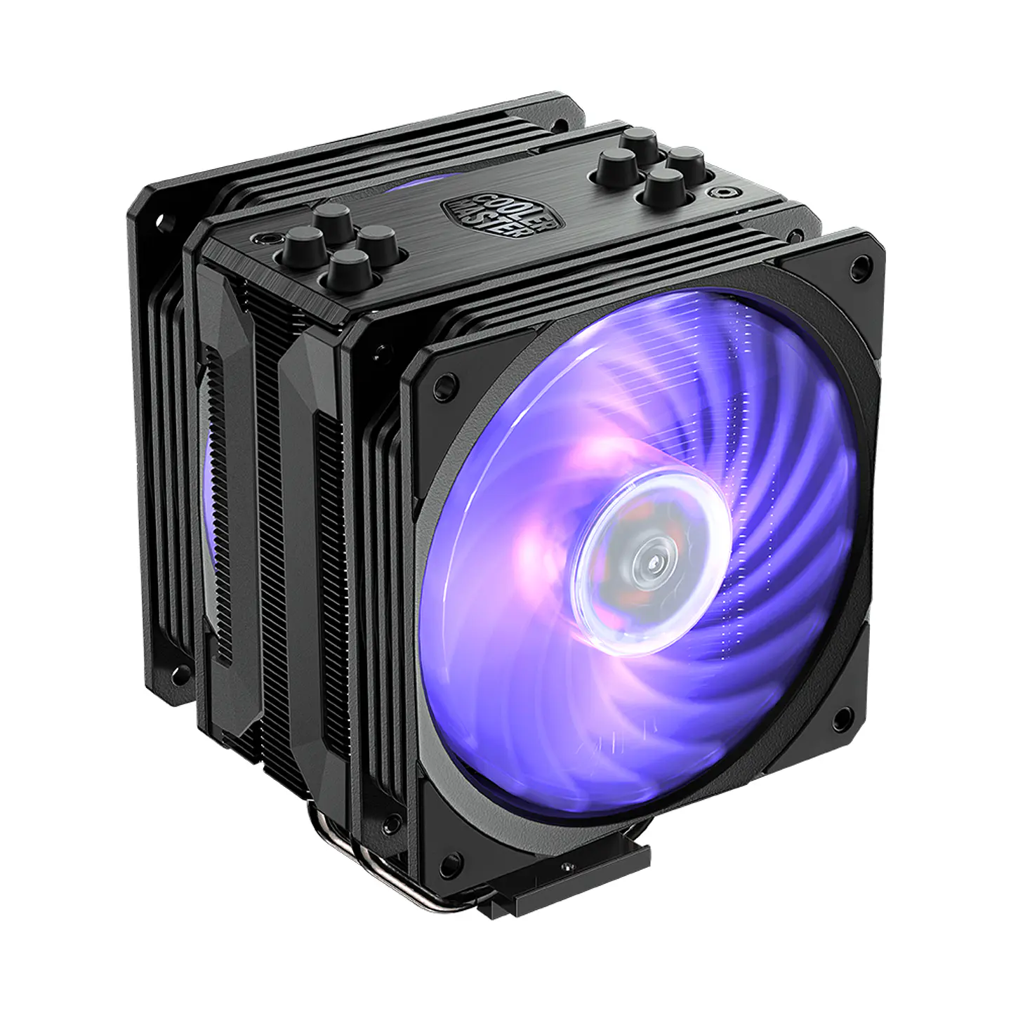 Disipador Cooler Master Hyper 212 RGB, Intel/AMD, RGB, Black 1