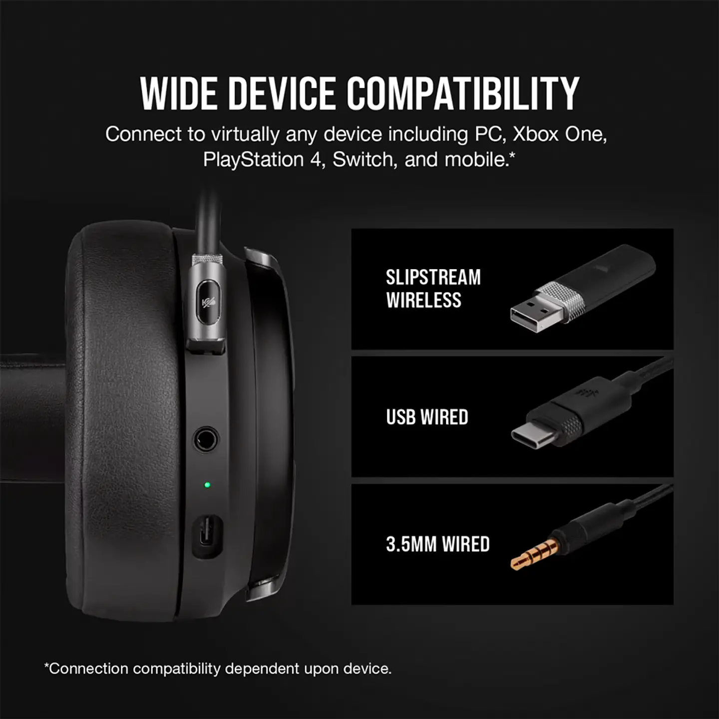 Audífonos Wireless Corsair Virtuoso RGB, Sonido 7.1, Carbón 5