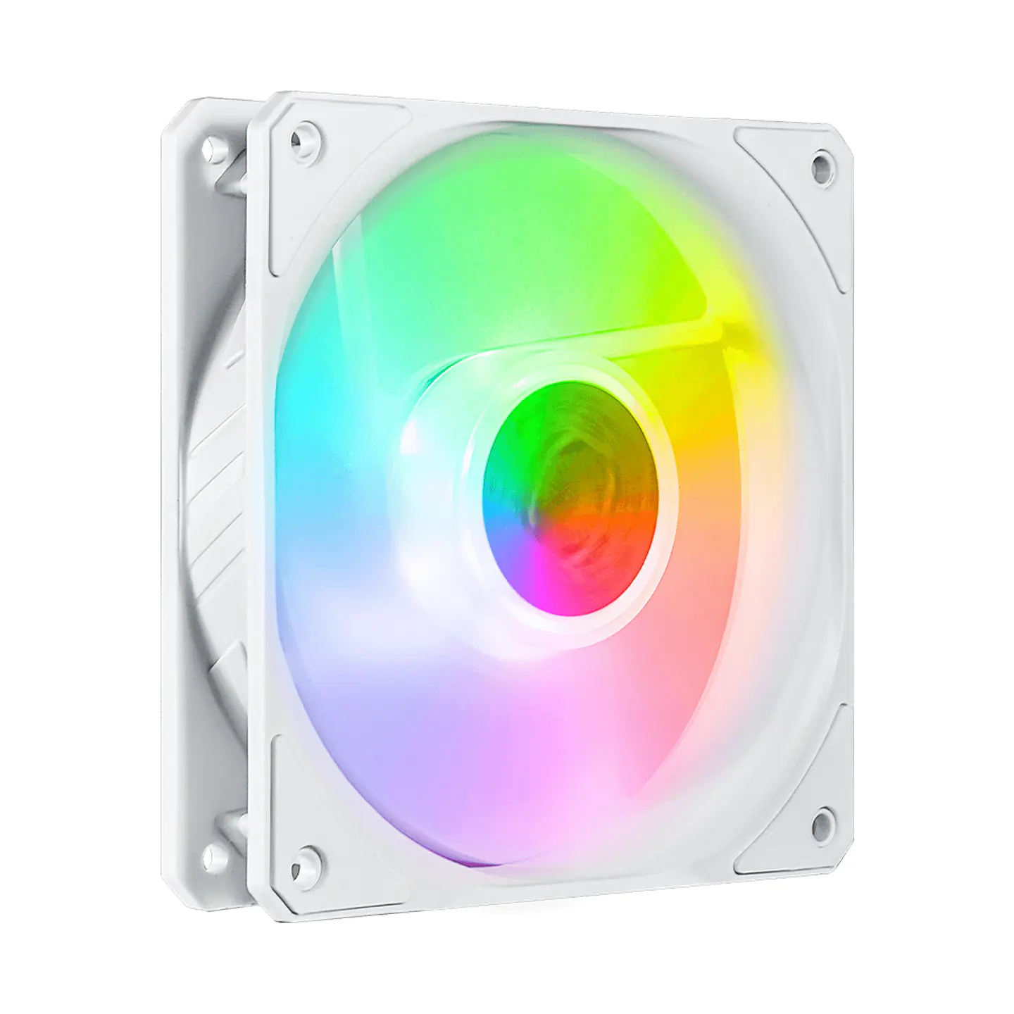 Ventilador Cooler Master Sickleflow, 120mm, ARGB, Blanco 1
