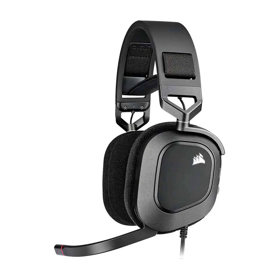 Audífonos Gamer Corsair HS80 RGB Dolby Audio 7.1, USB, Negro 1