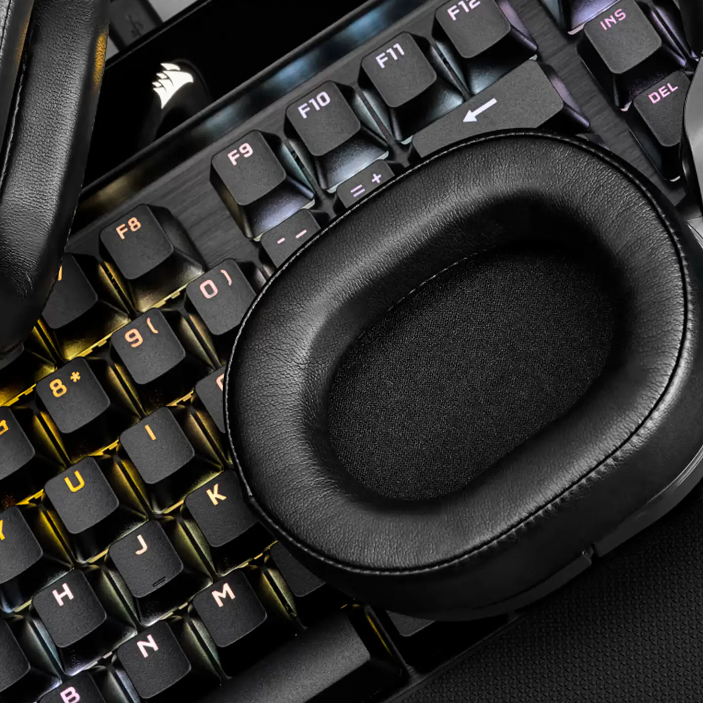 Audífonos Corsair Over-Ear Hs55 Stereo Cable 3.5mm, Carbón 8