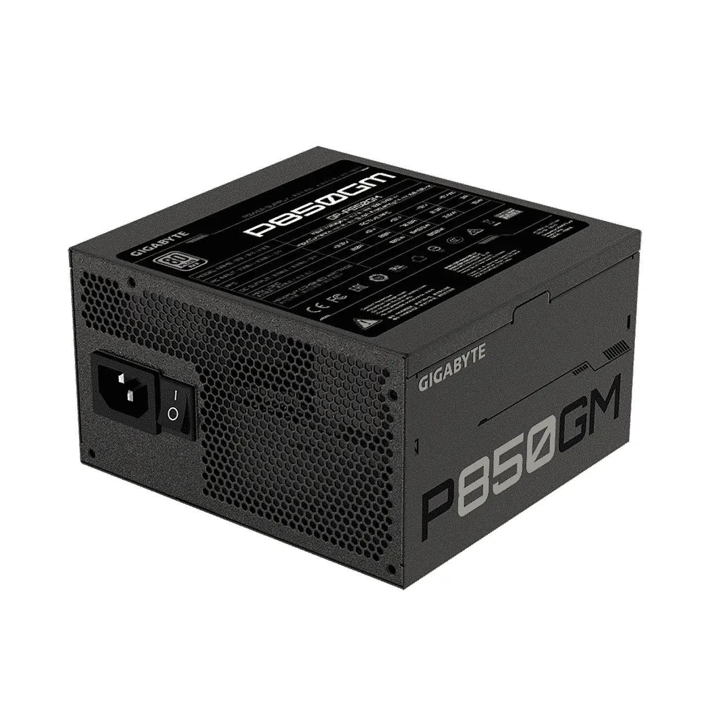 Fuente de Poder Gigabyte P850GM - 850W (Modular, 80+ Gold, ATX) 2