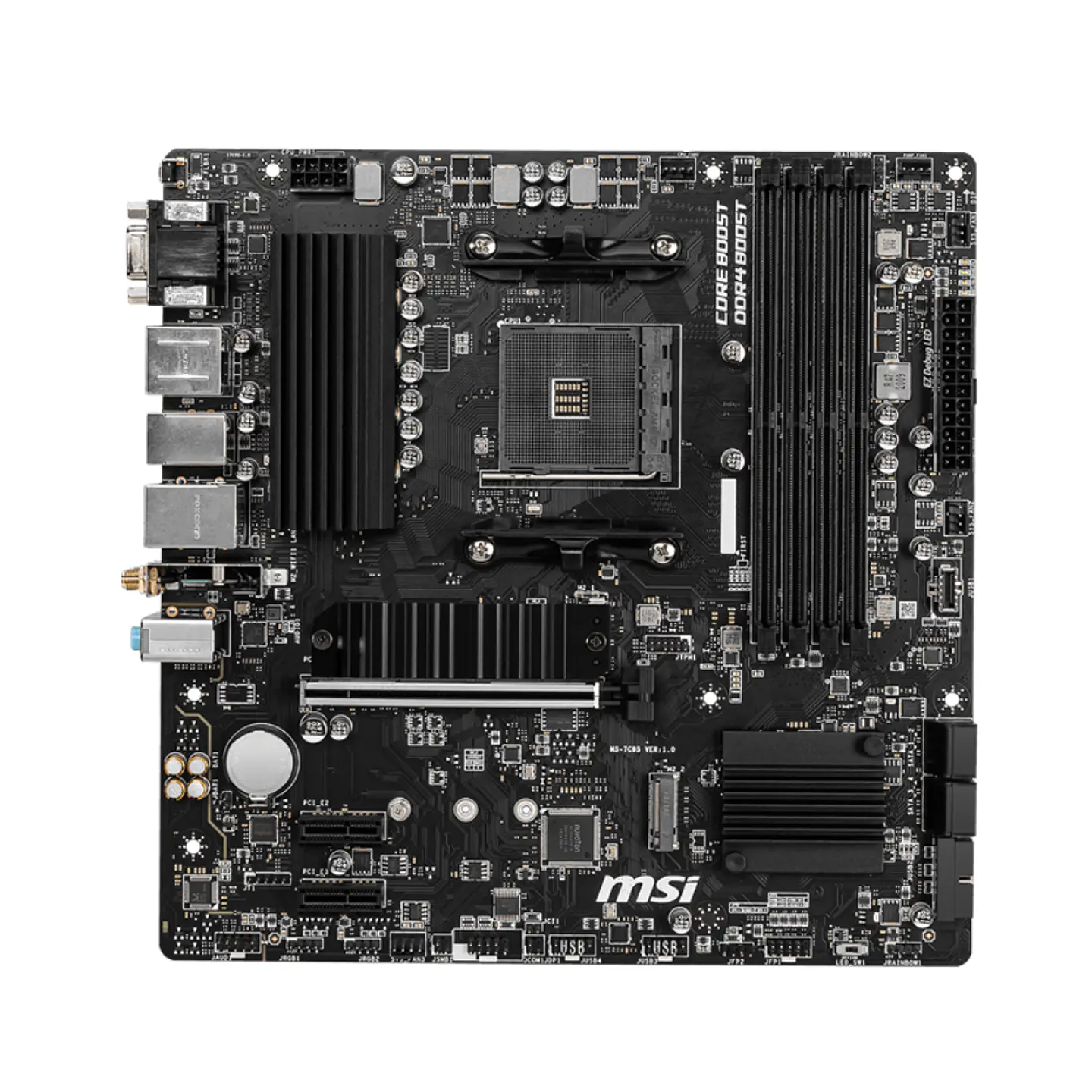 Placa Madre MSI B550M PRO-VDH WIFI Socket AM4, 4xDDR4, Ryzen 2