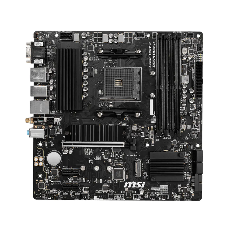 Placa Madre MSI B550M PRO-VDH WIFI Socket AM4, 4xDDR4, Ryzen 2