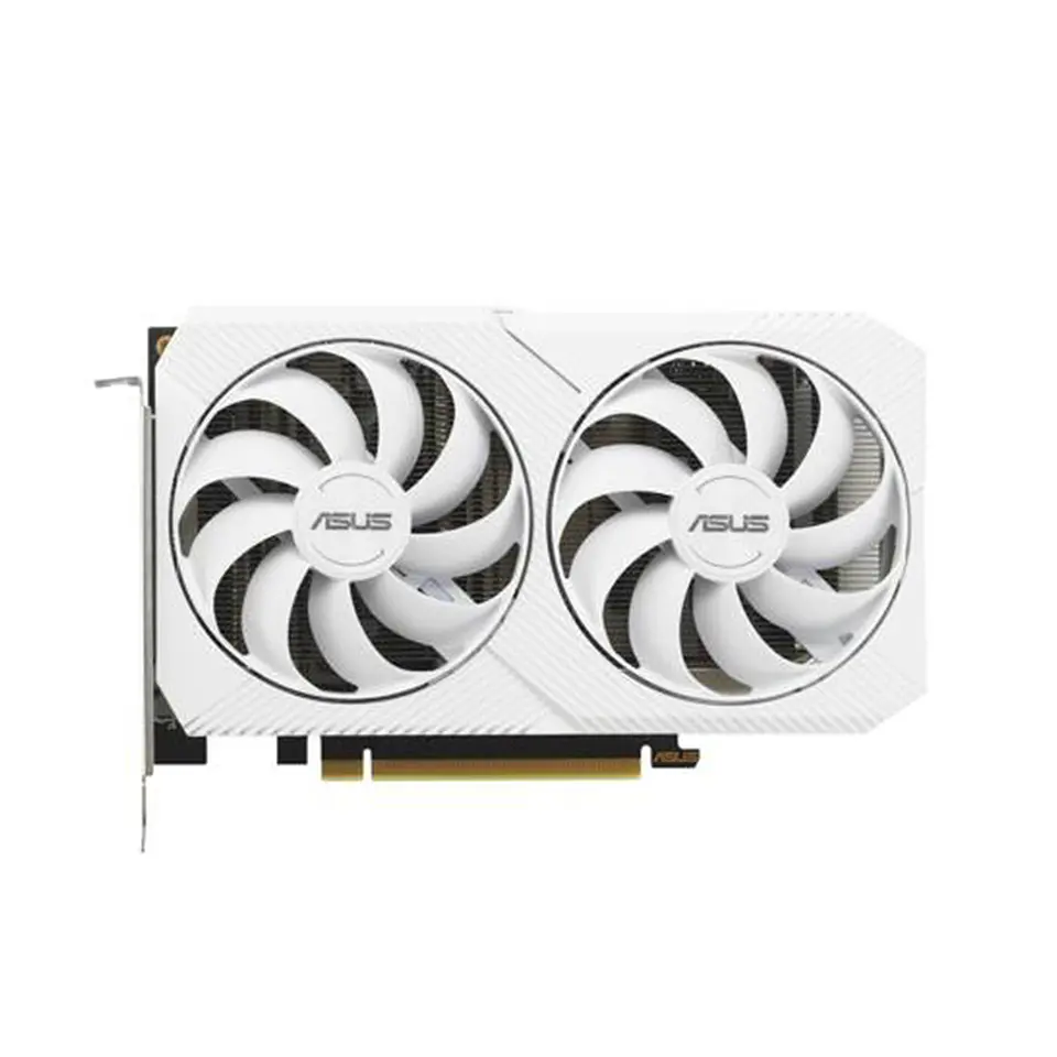 Tarjeta de Video ASUS Dual RTX3060 OC, 12GB, 192bit - Blanco 2
